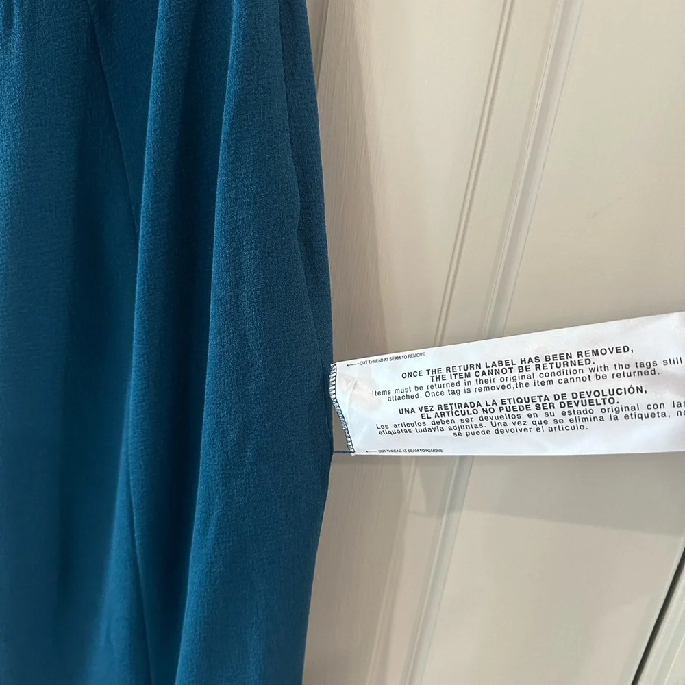 Dress The Population Georgina Peacock Blue S - Picture 5 of 6